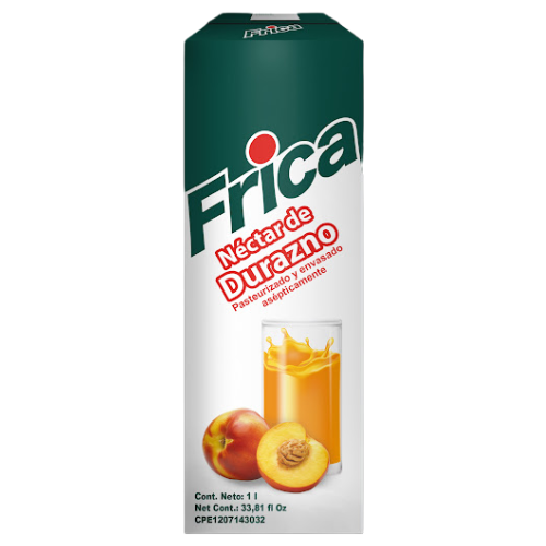 JUGO FRICA DURAZNO 1LT